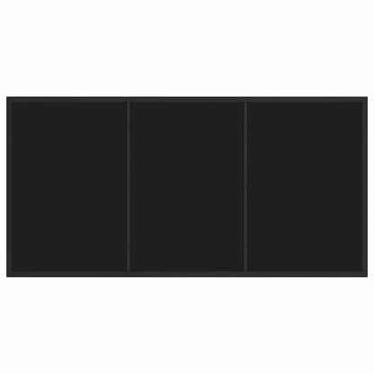 vidaXL Garden Dining Set with Cushion 5 pcs Grey Poly Rattan