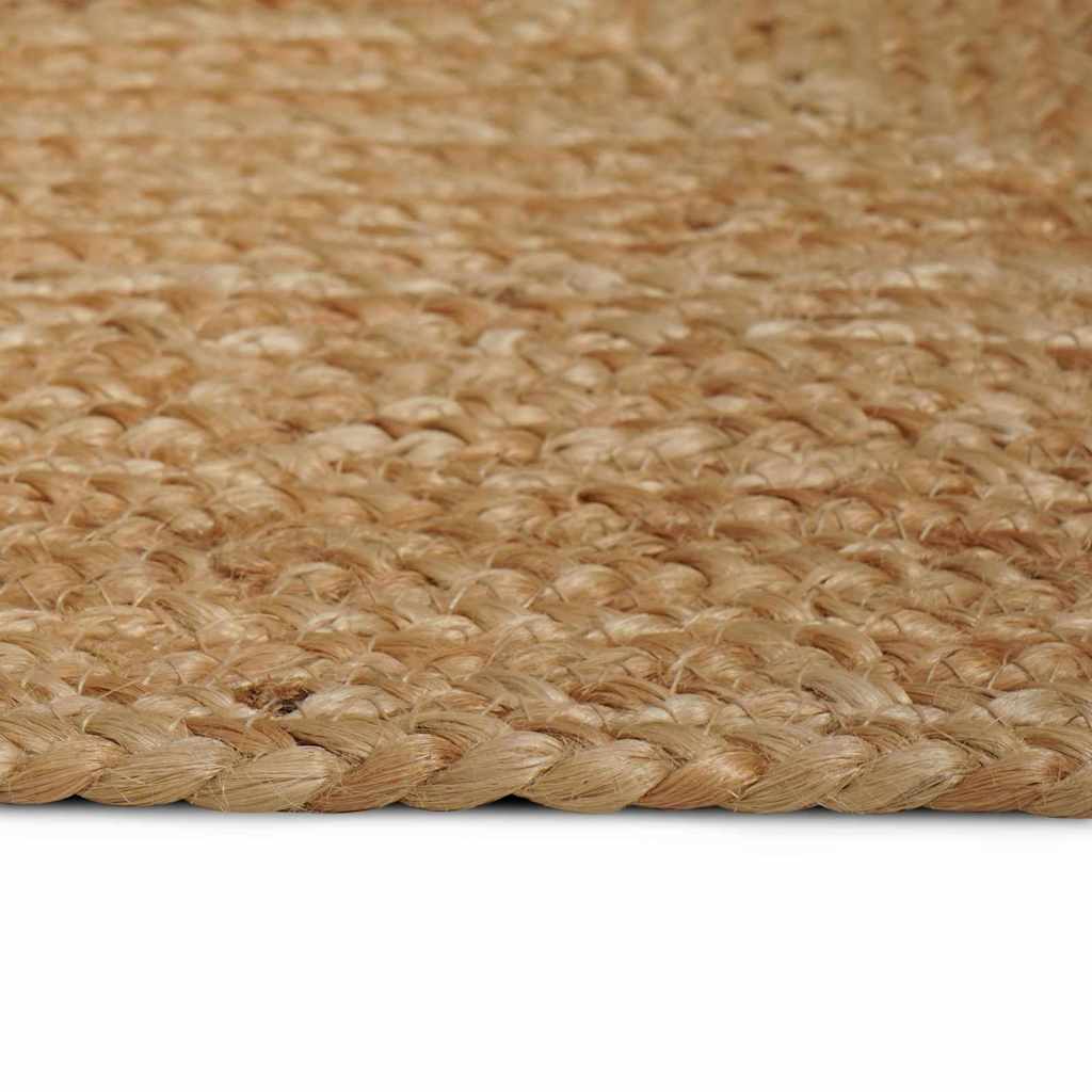 vidaXL Area Rug Beige 200 x 200 cm Jute