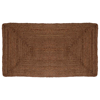 vidaXL Area Rug Grey 60 x 110 cm Jute