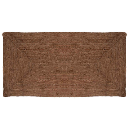 vidaXL Area Rug Grey 80 x 300 cm Jute
