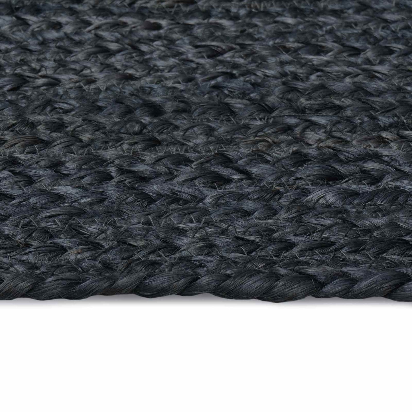 vidaXL Area Rugs Rectangular Dark Grey 60 x 200 cm Jute