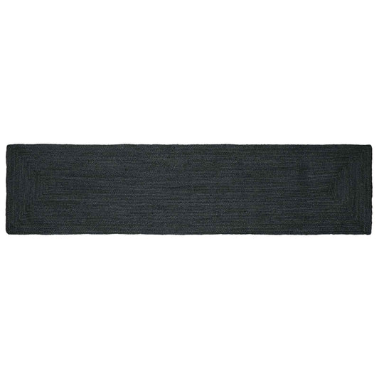 vidaXL Area Rugs Rectangular Dark Grey 60 x 200 cm Jute