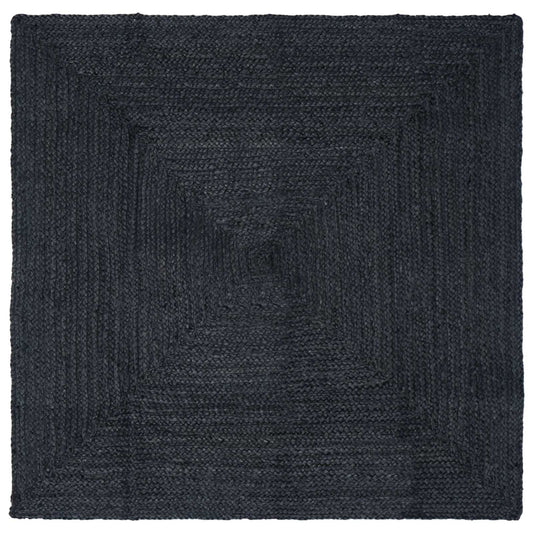 vidaXL Area Rugs Rectangular Dark Grey 120 x 120 cm Jute
