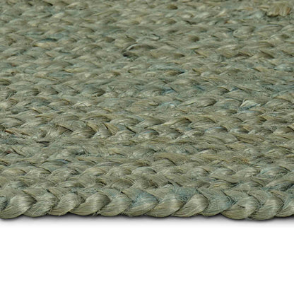 vidaXL Area Rugs Rectangular Olive Green 80 x 250 cm Jute