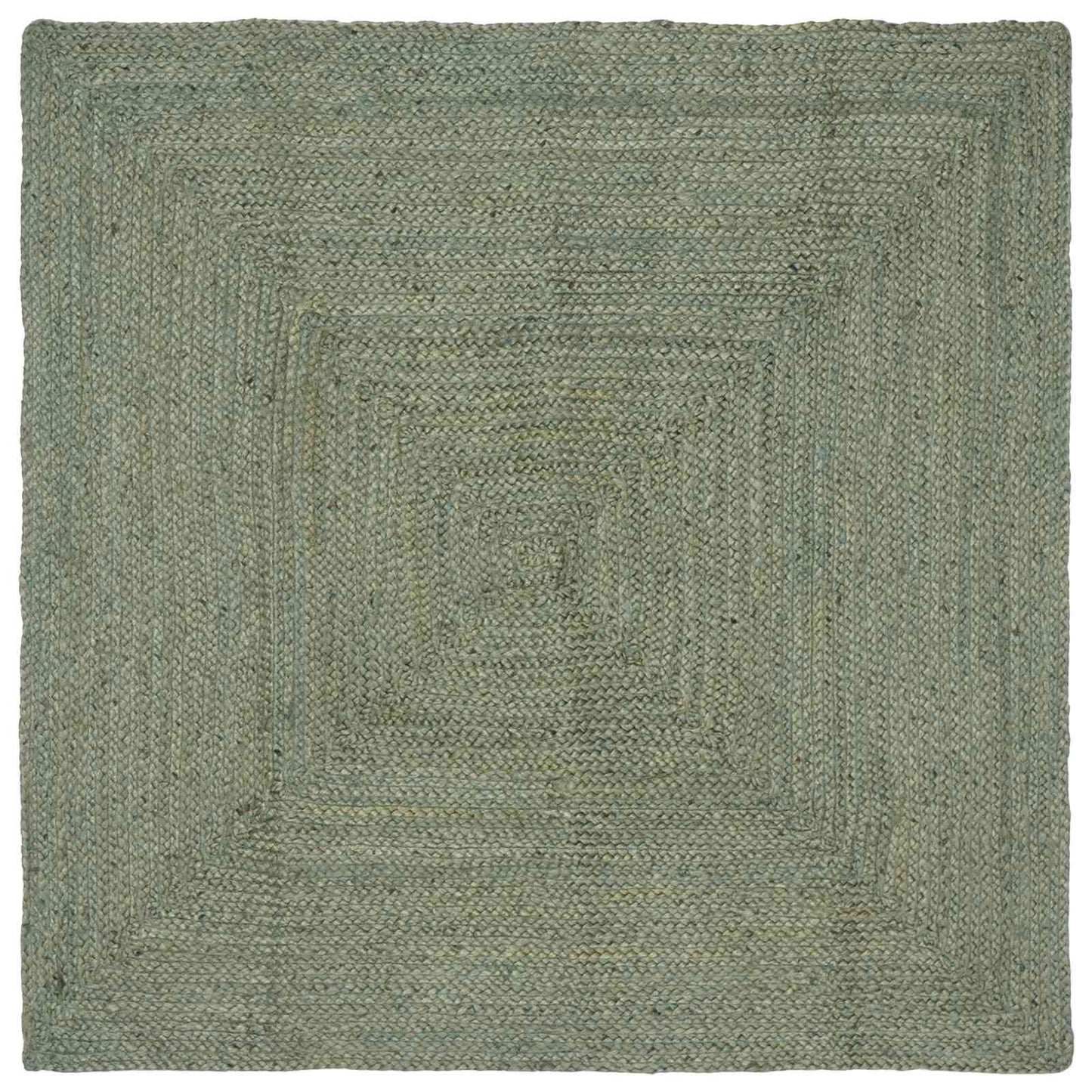 vidaXL Area Rugs Rectangular Olive Green 120 x 120 cm Jute