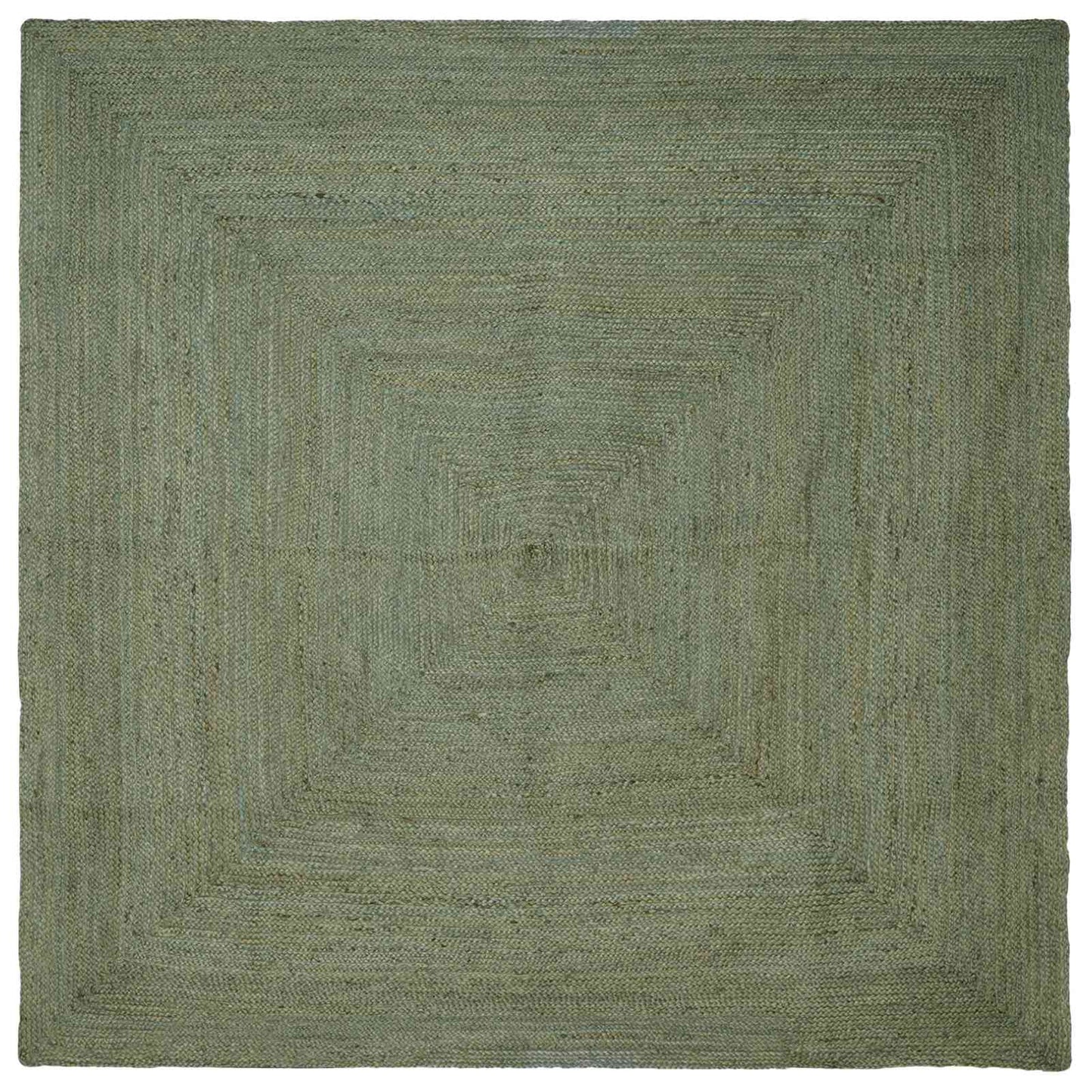 vidaXL Area Rugs Square Olive Green 300 x 300 cm Jute