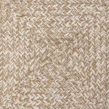 vidaXL Area Rugs Natural and White 160 x 230 cm Jute