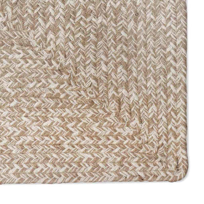 vidaXL Area Rugs Natural and White 300 x 300 cm Jute