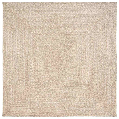 vidaXL Area Rugs Natural and White 300 x 300 cm Jute
