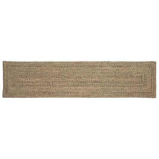 vidaXL Area Rugs Natural and Black 60 x 200 cm Jute