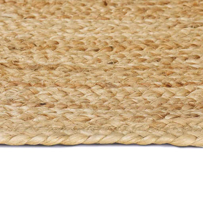vidaXL Area Rugs Natural 120 x 120 cm Jute