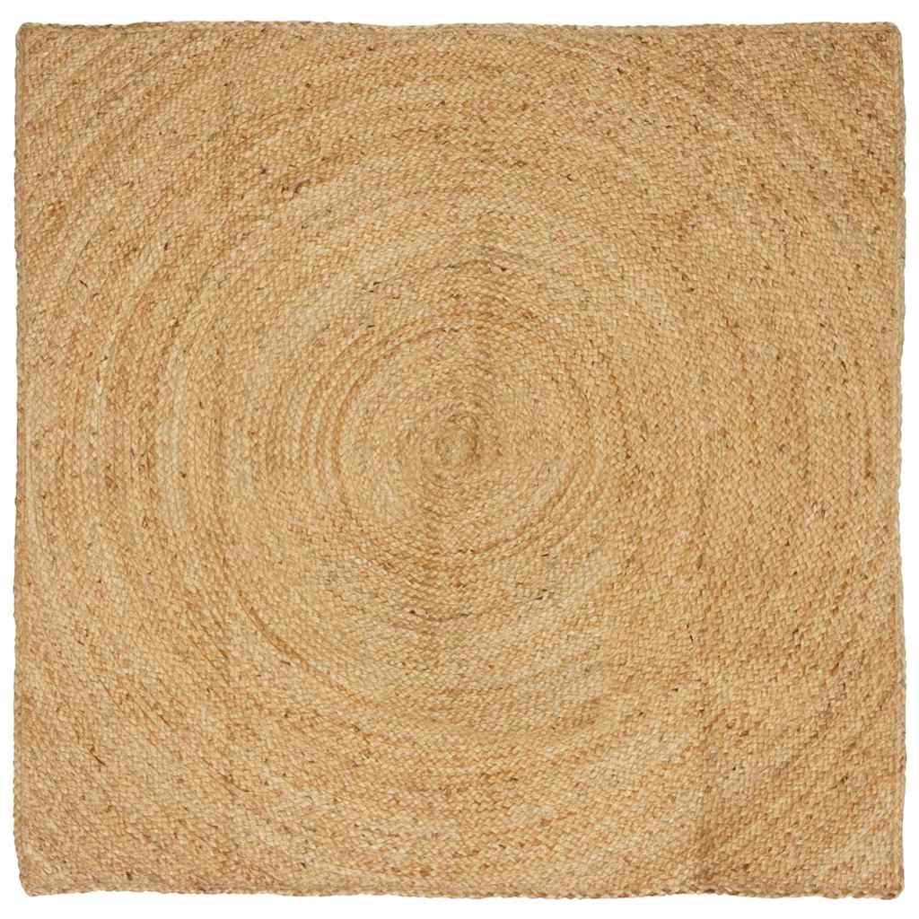 vidaXL Area Rugs Natural 120 x 120 cm Jute