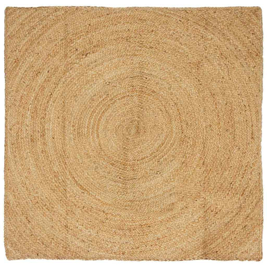 vidaXL Area Rugs Natural 120 x 120 cm Jute