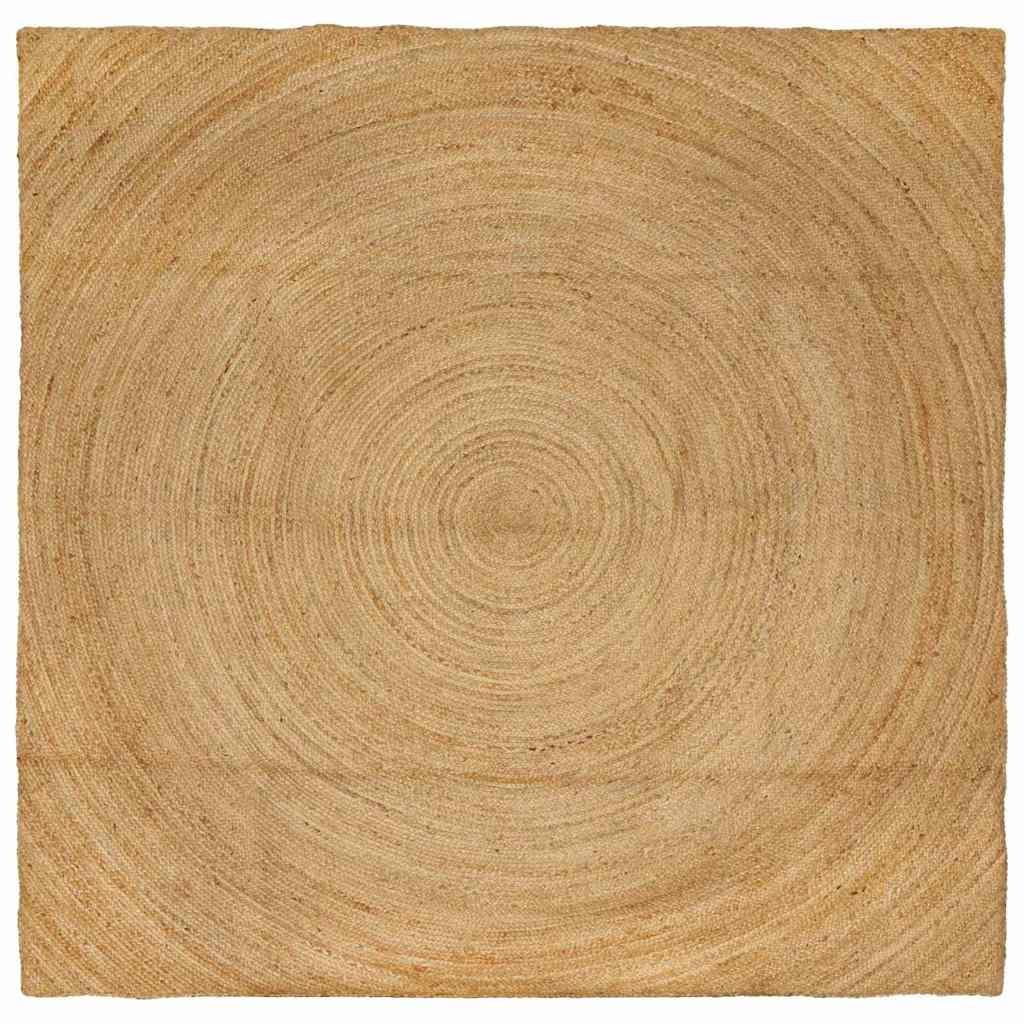 vidaXL Area Rugs Natural 240 x 240 cm Jute