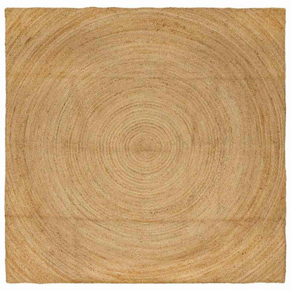 vidaXL Area Rugs Natural 240 x 240 cm Jute