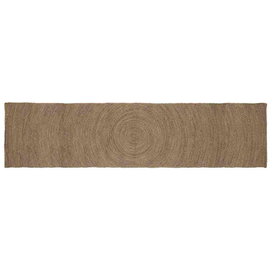 vidaXL Area Rugs Grey 60 x 400 cm Jute