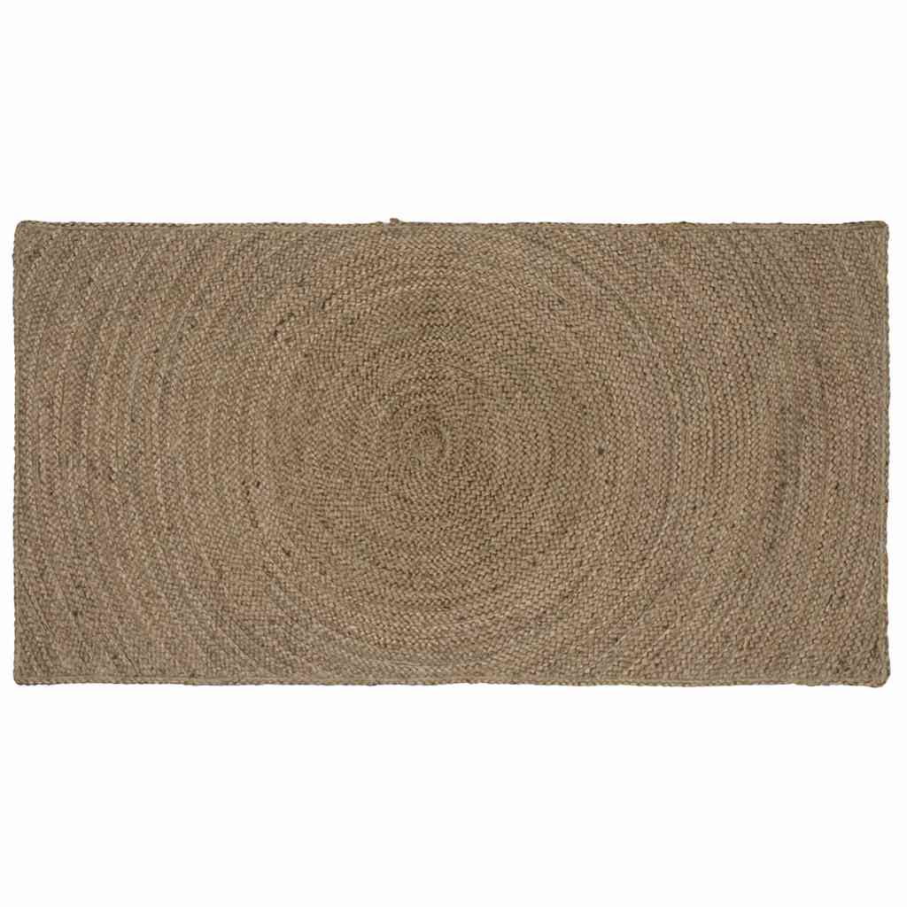 vidaXL Area Rugs Grey 80 x 150 cm Jute