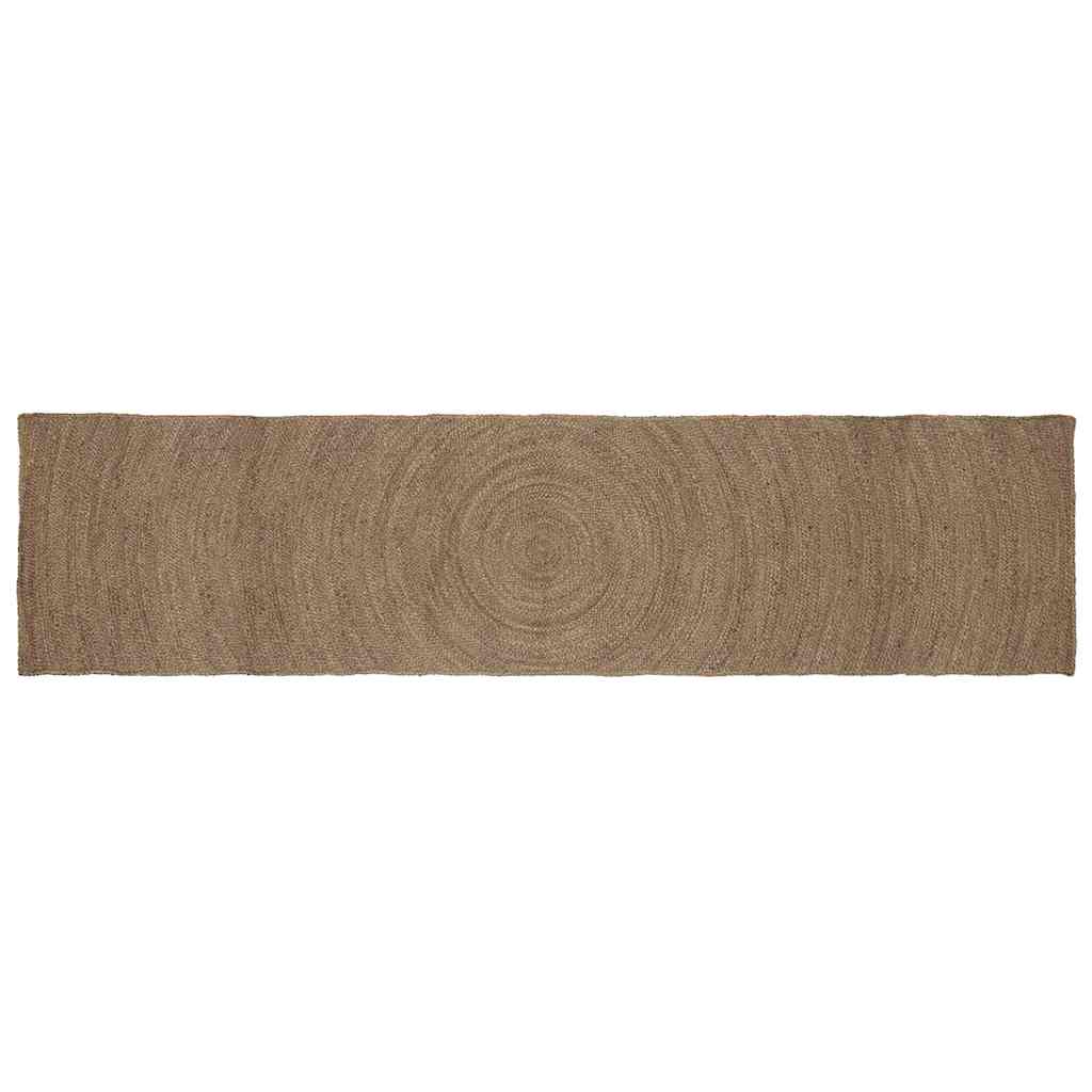 vidaXL Area Rugs Grey 80 x 400 cm Jute