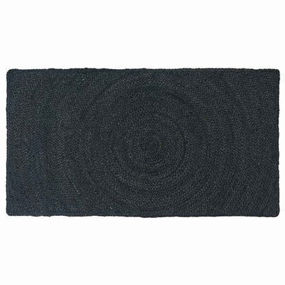 vidaXL Area Rugs Dark Grey 60 x 110 cm Jute