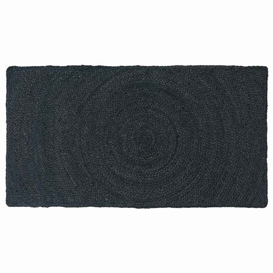 vidaXL Area Rugs Dark Grey 60 x 110 cm Jute