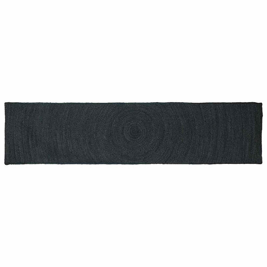 vidaXL Area Rugs Dark Grey 60 x 300 cm Jute
