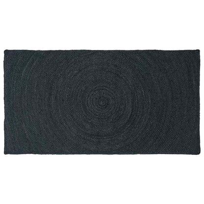 vidaXL Area Rugs Dark Grey 80 x 150 cm Jute