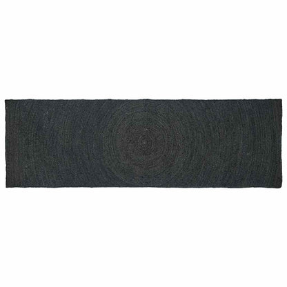 vidaXL Area Rugs Dark Grey 80 x 250 cm Jute