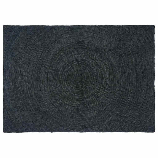 vidaXL Area Rugs Dark Grey 140 x 200 cm Jute