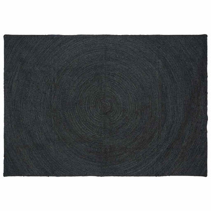 vidaXL Area Rugs Dark Grey 160 x 230 cm Jute