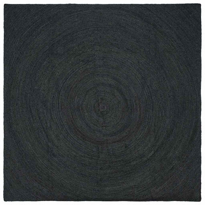 vidaXL Area Rugs Dark Grey 200 x 200 cm Jute
