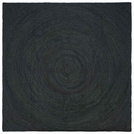 vidaXL Area Rugs Dark Grey 240 x 240 cm Jute
