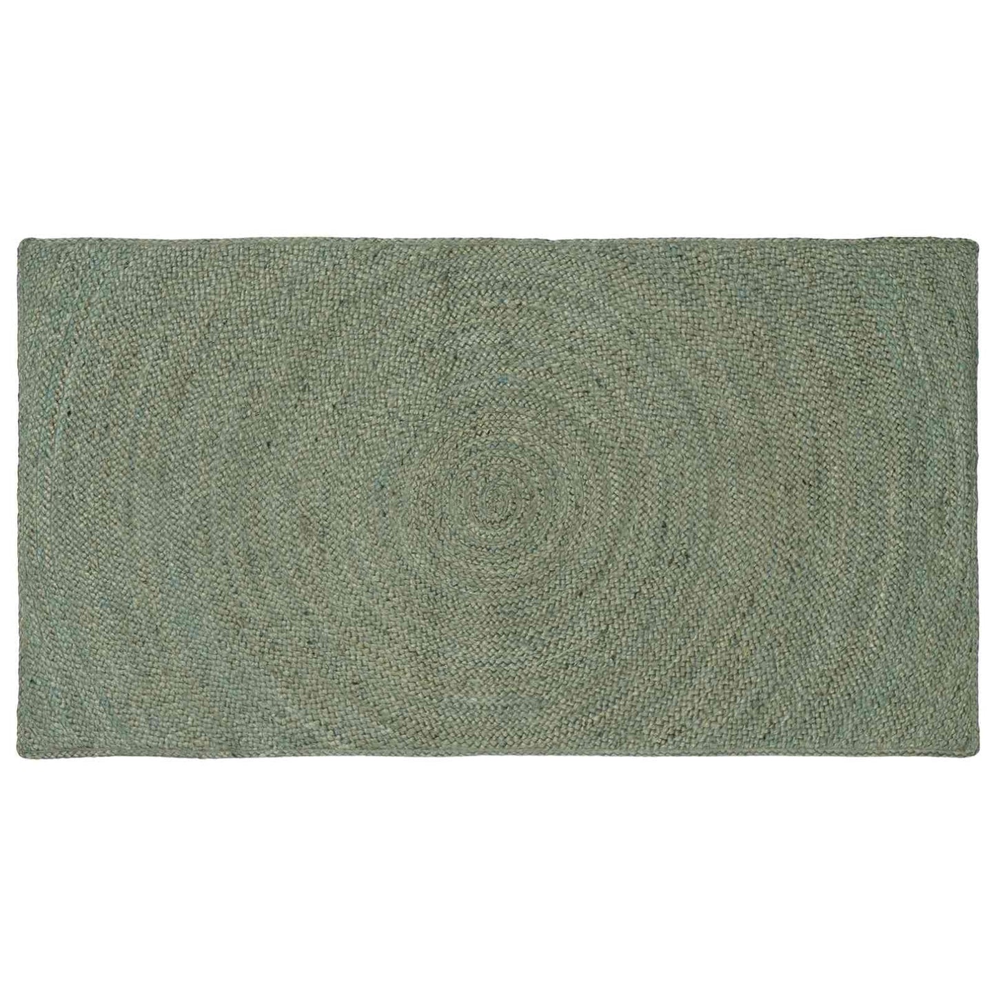 vidaXL Area Rugs Olive Green 60 x 110 cm Jute