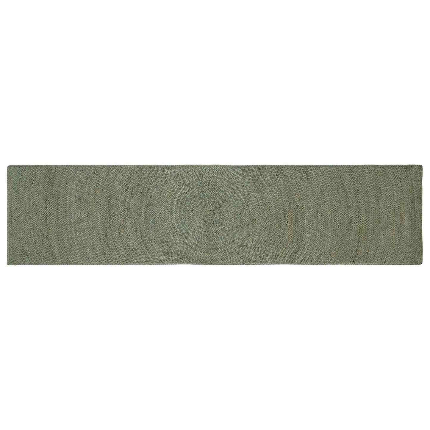 vidaXL Area Rugs Olive Green 60 x 250 cm Jute