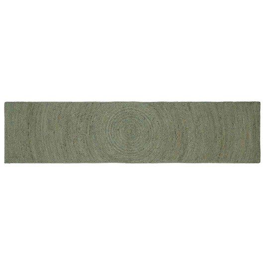 vidaXL Area Rugs Olive Green 60 x 300 cm Jute
