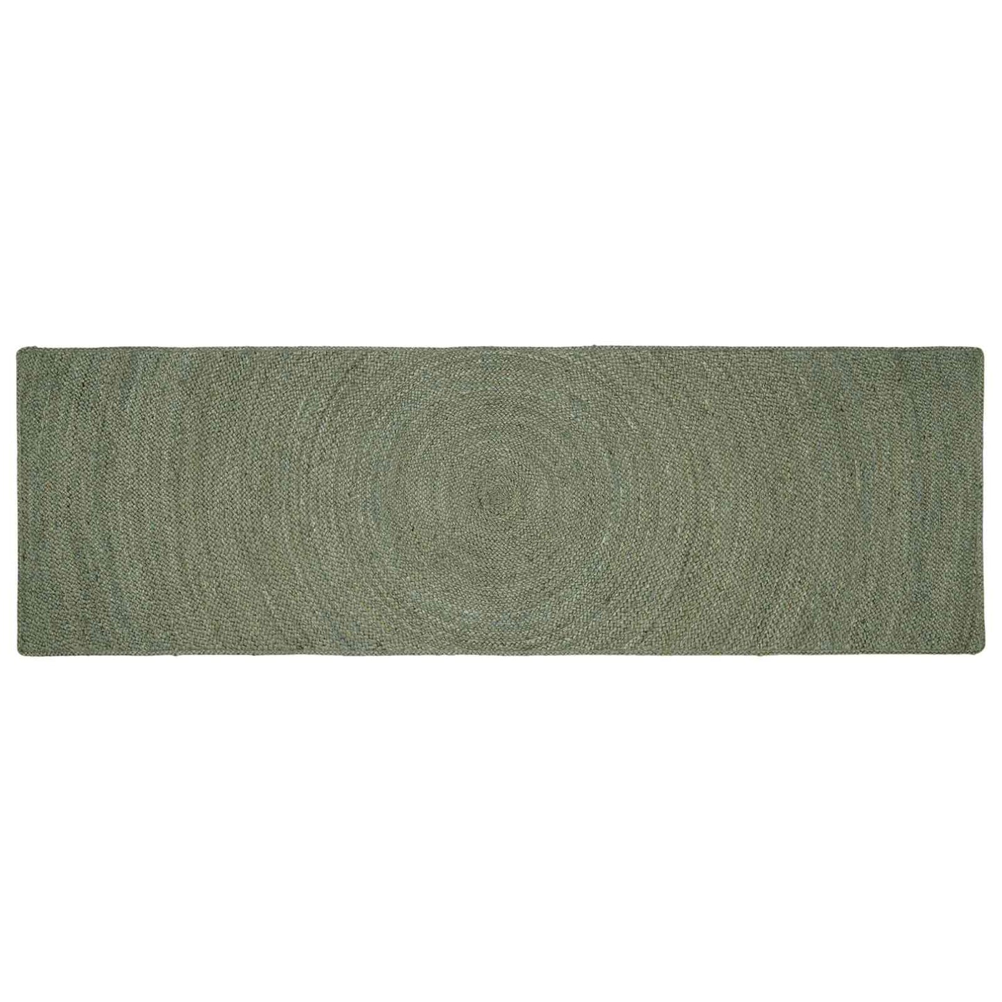 vidaXL Area Rugs Olive Green 80 x 300 cm Jute