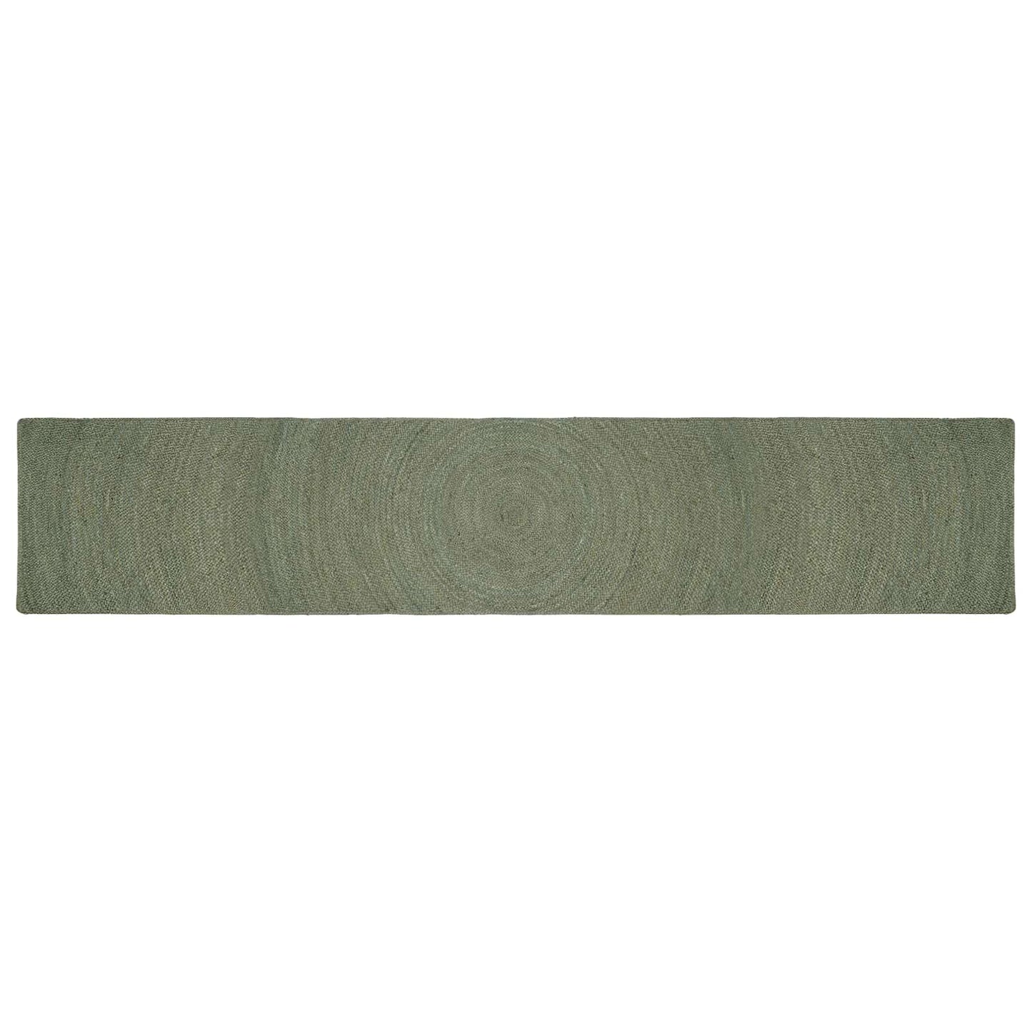vidaXL Area Rugs Olive Green 80 x 400 cm Jute