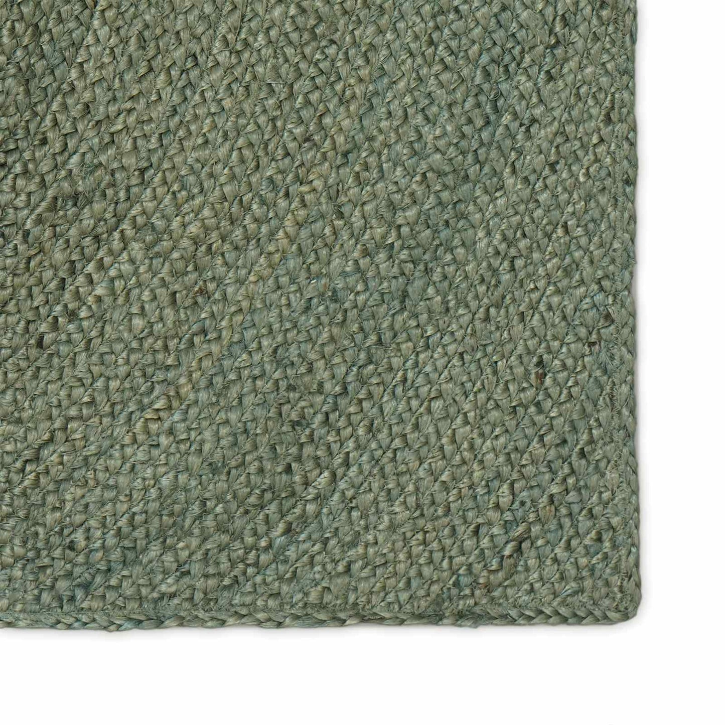 vidaXL Area Rugs Olive Green 200 x 200 cm Jute