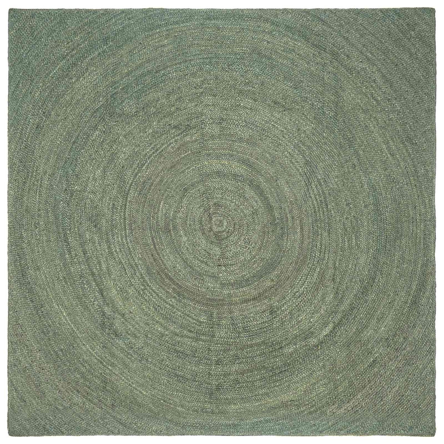 vidaXL Area Rugs Olive Green 200 x 200 cm Jute