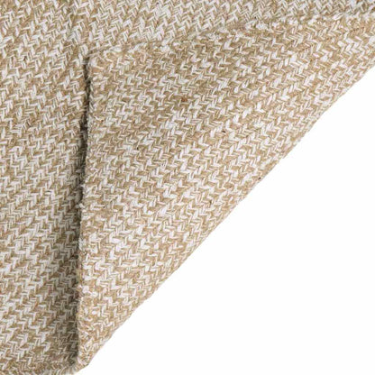 vidaXL Area Rugs Natural and White 200 x 200 cm Jute