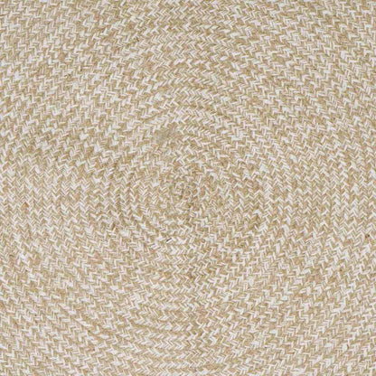 vidaXL Area Rugs Natural and White 200 x 200 cm Jute