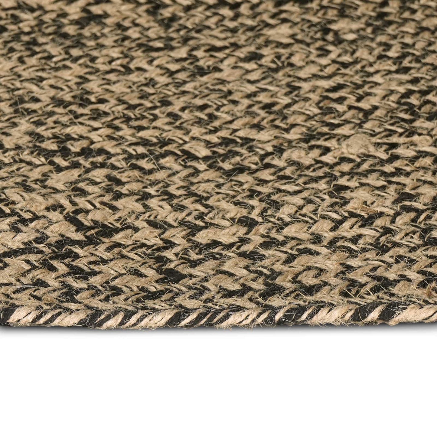 vidaXL Area Rugs Natural and Black 60 x 200 cm Jute