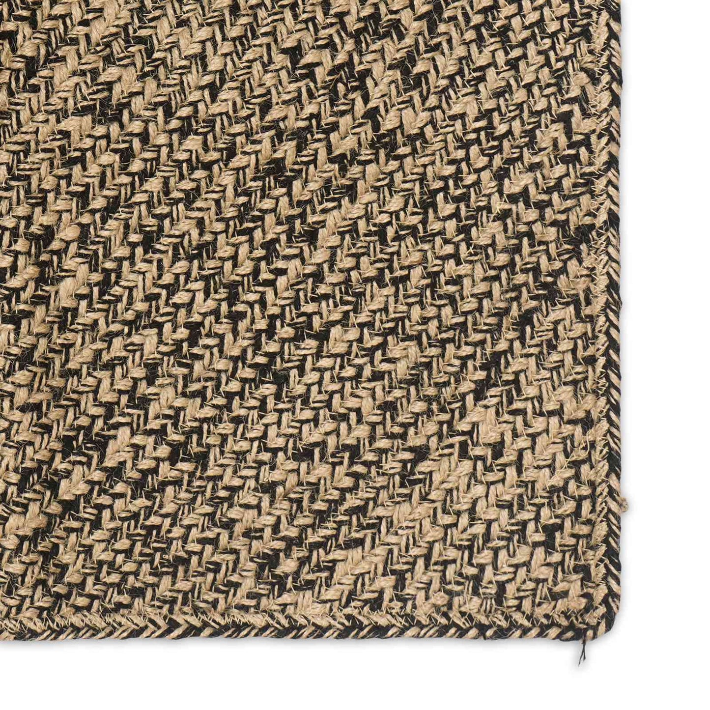 vidaXL Area Rugs Natural and Black 60 x 200 cm Jute