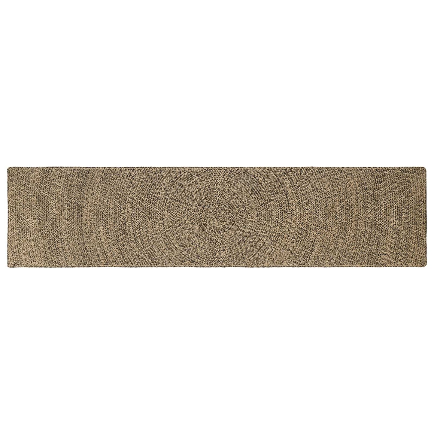 vidaXL Area Rugs Natural and Black 60 x 200 cm Jute