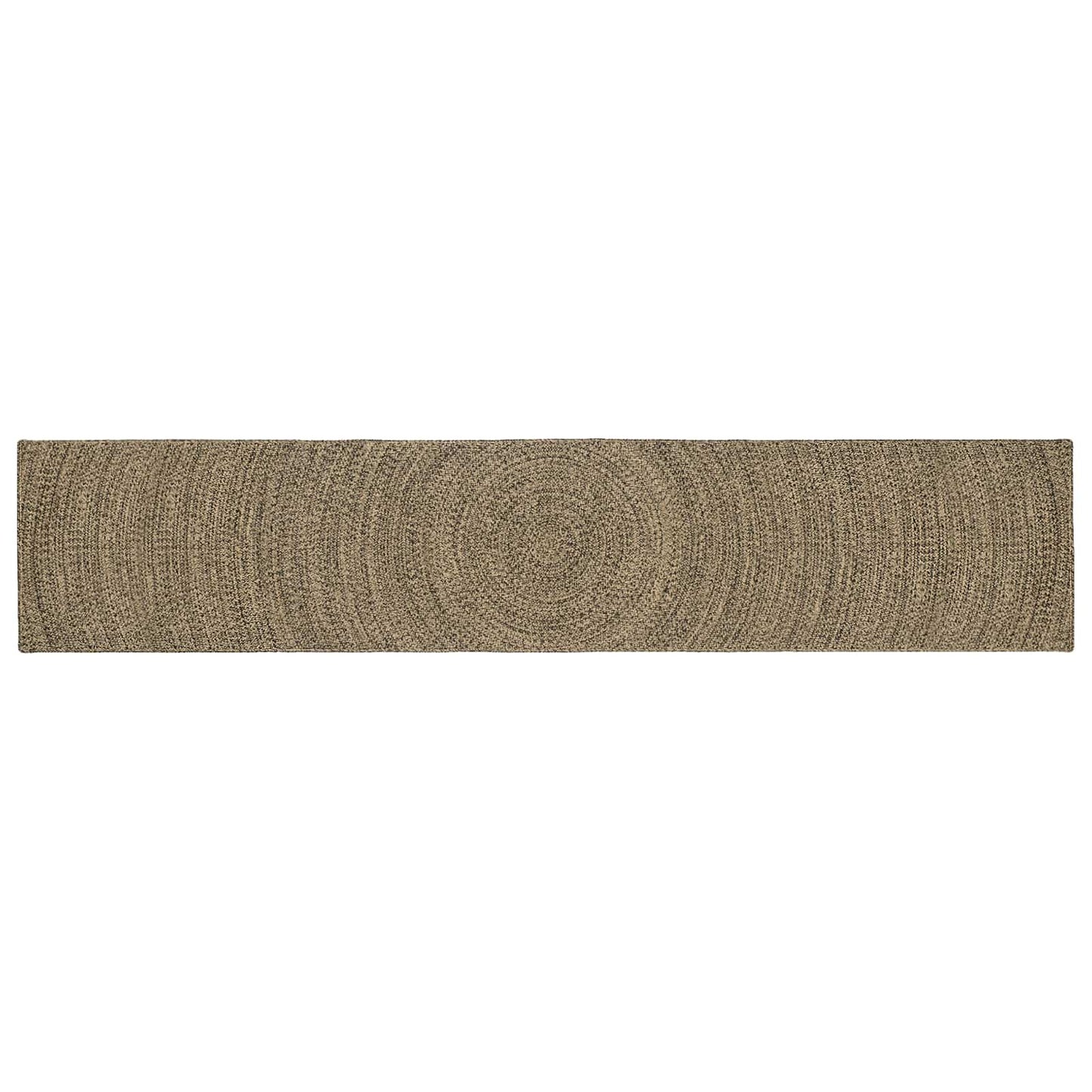 vidaXL Area Rugs Natural and Black 60 x 400 cm Jute