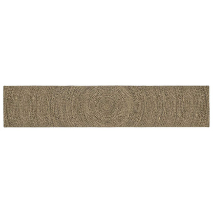 vidaXL Area Rugs Natural and Black 60 x 400 cm Jute