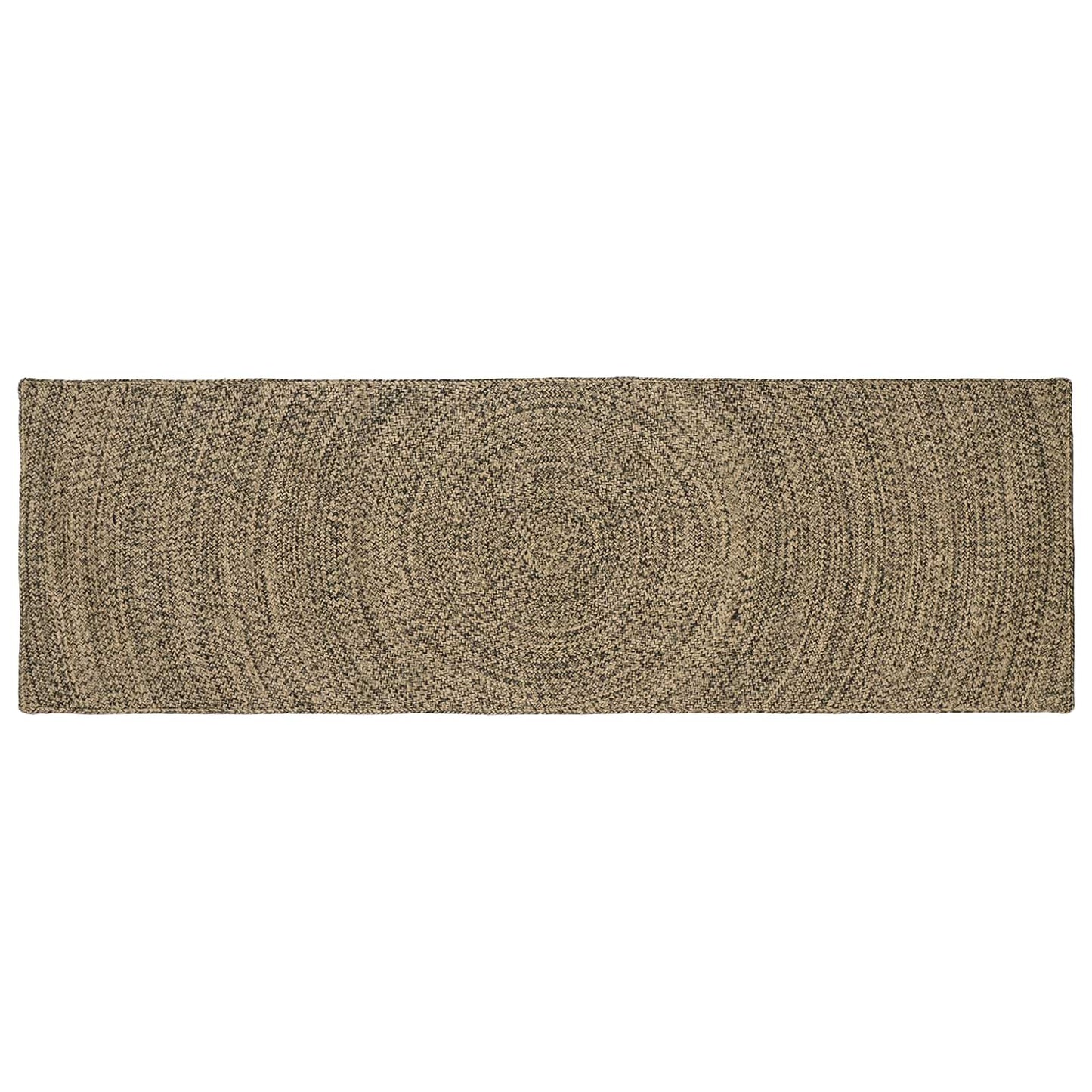 vidaXL Area Rugs Natural and Black 80 x 300 cm Jute