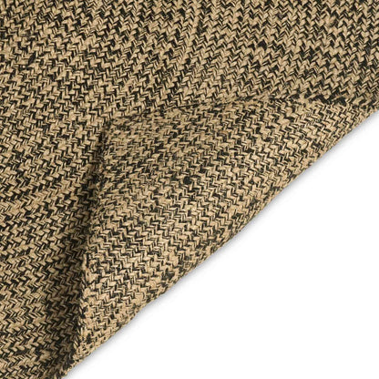 vidaXL Area Rugs Natural and Black 80 x 400 cm Jute