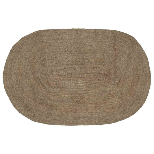 vidaXL Area Rugs Grey 152 x 245 cm Jute