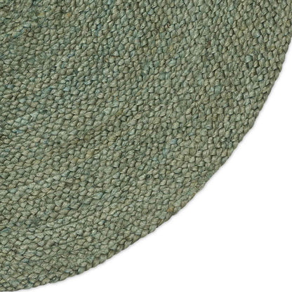 vidaXL Area Rugs Olive Green 152 x 245 cm Jute