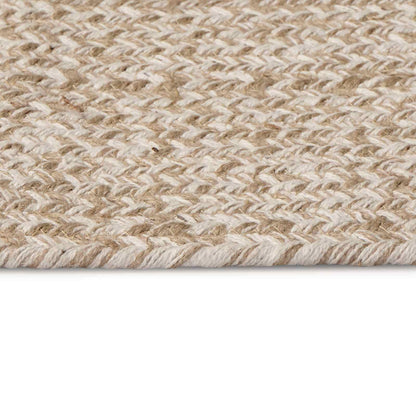 vidaXL Area Rugs White 100 x 152 cm Jute